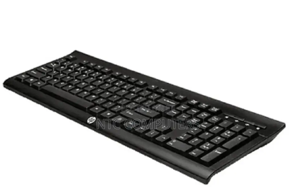 HP Wireless Keyboard (English Arabic) Black - E5E78A