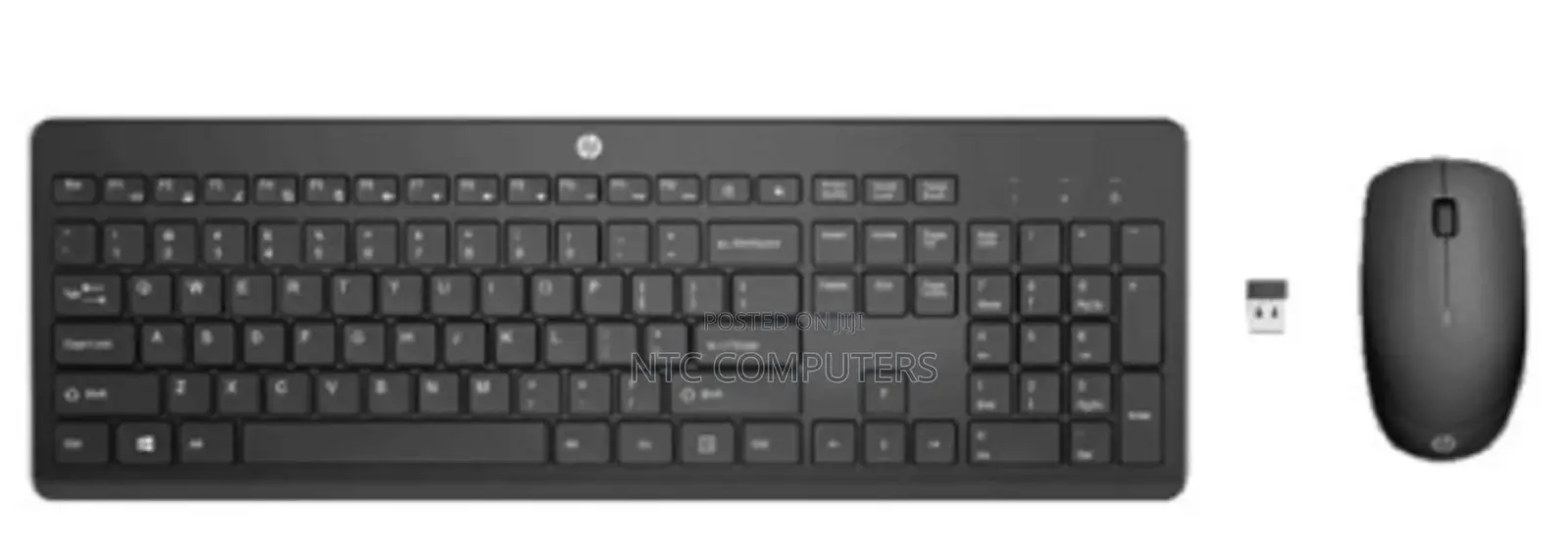 HP 230 Wireless Keyboard and Mouse Combo - Black - 18H24AA