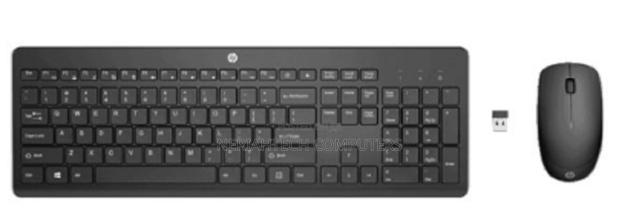 HP 230 Wireless Keyboard and Mouse Combo - Black - 18H24AA - main view