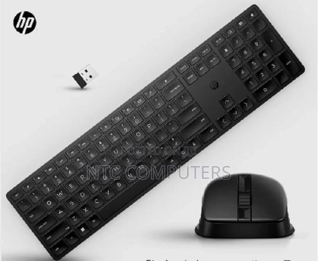 Hp 650 Wireless Keyboard and Mouse Combo - Black - 4r013aa