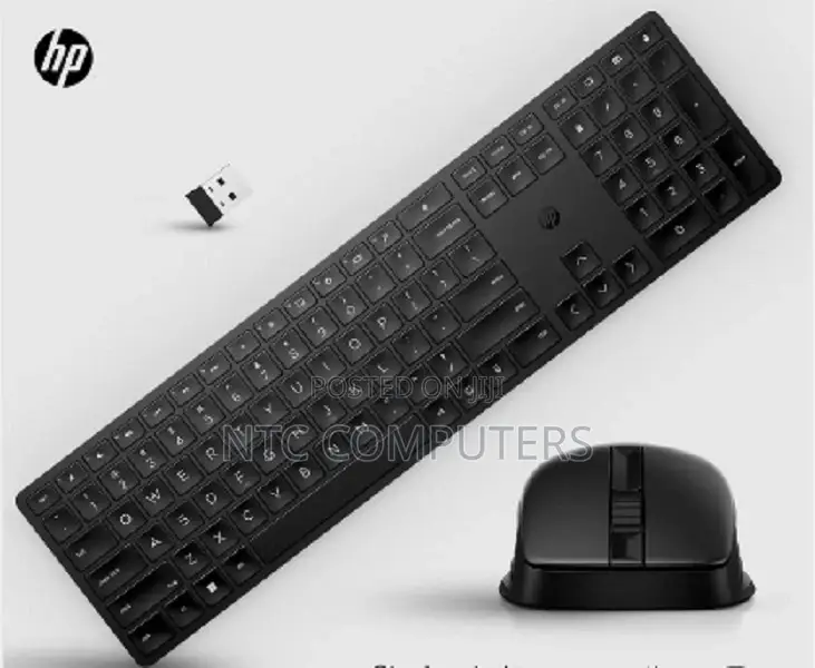 Hp 650 Wireless Keyboard and Mouse Combo - Black - 4r013aa