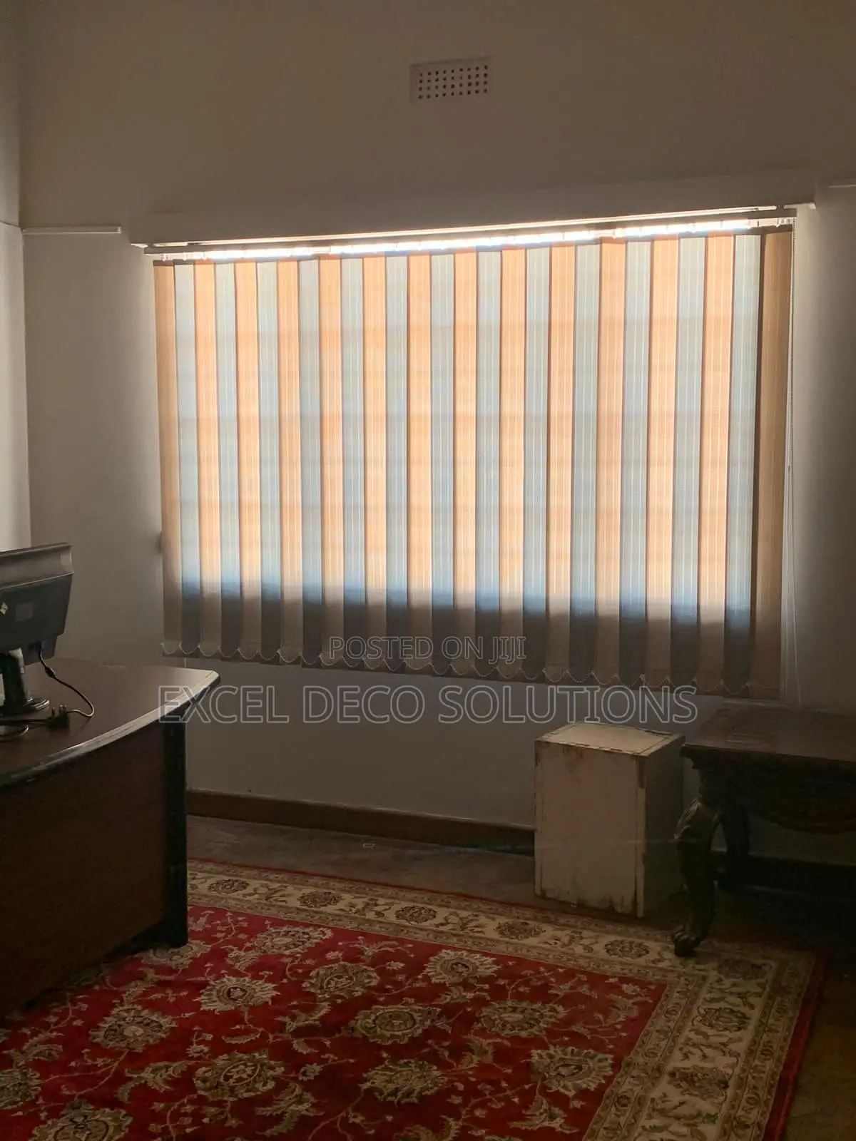 Stylish Custom Vertical Office Blinds