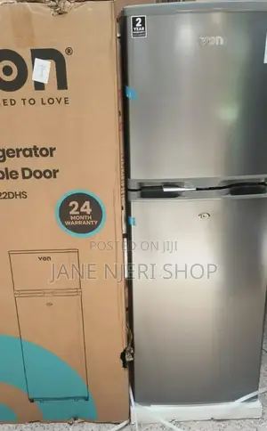 VON 138 Litres Double Door Refrigerator v/N-138l