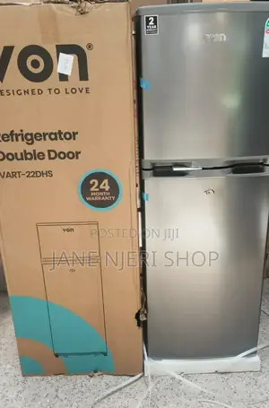 VON 138L Double Door Refrigerator v/N-138l