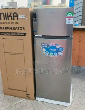 Mika 211L Double Door Refrigerator MI-KA/211L