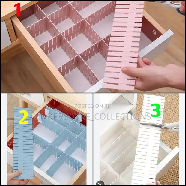 Adjustable Drawer Storage