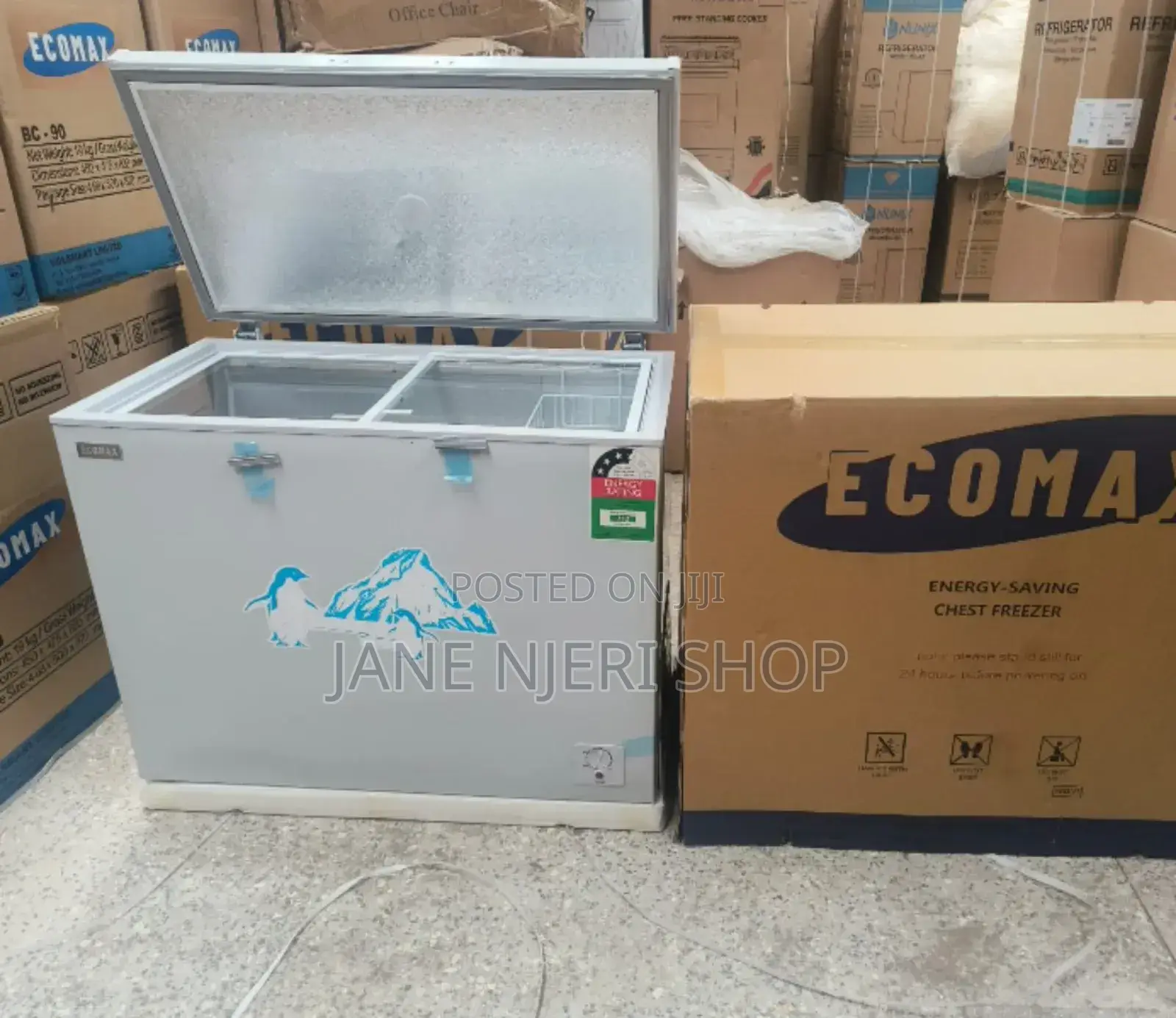 Ecomax 219 Litres Chest Freezer EC/219L