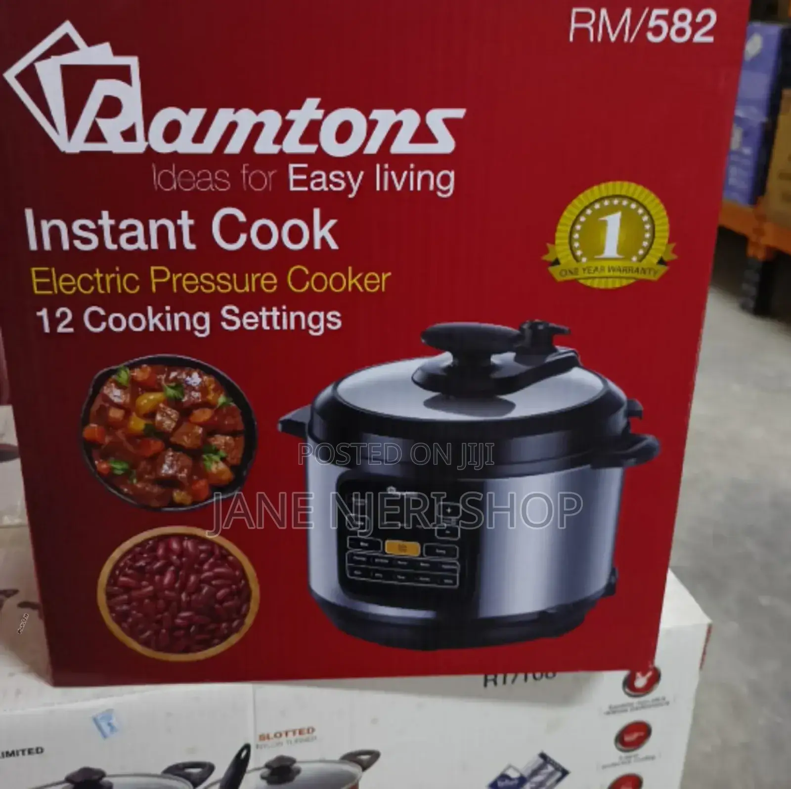 Ramtons Electric Pressure Cooker RM/PC-09