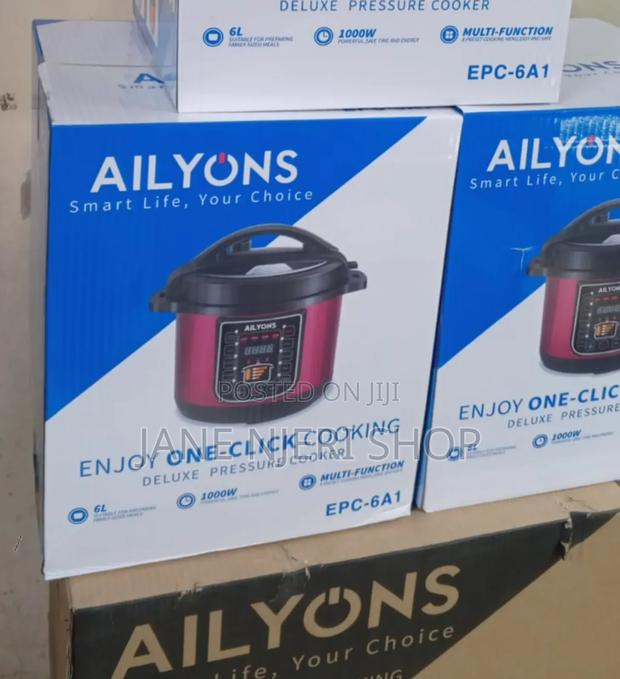 6 Litres Ailyons Pressure Cooker a/P