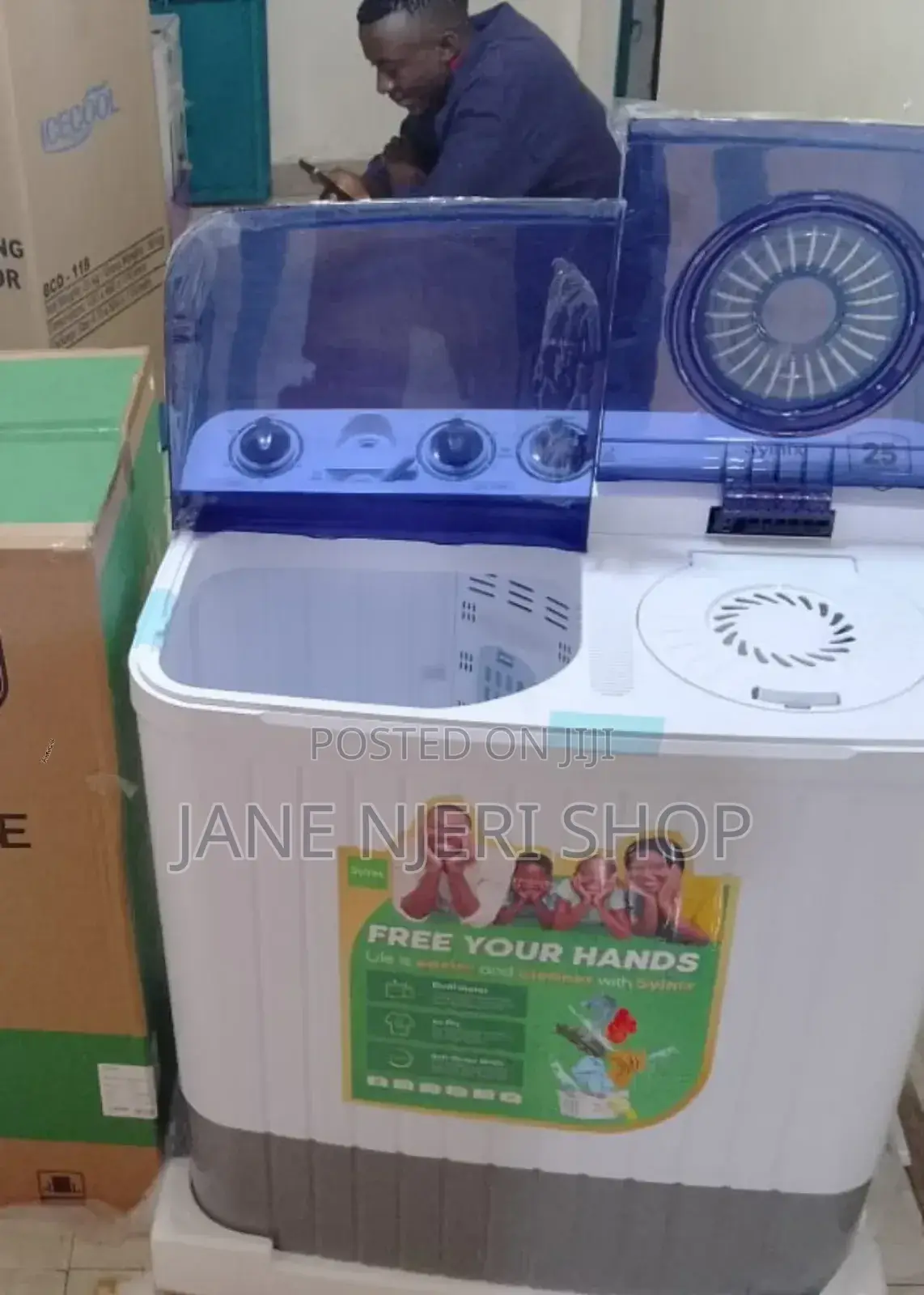 Syinix 10kgs Top Load Washing Machine SY/N