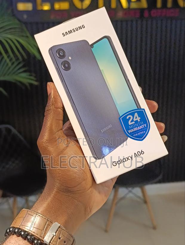 New Samsung Galaxy A06 128 GB Black