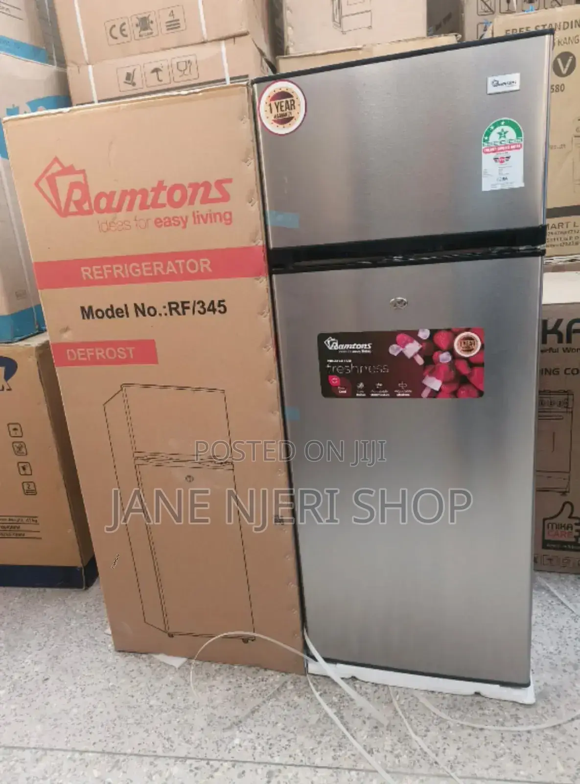 204 Litres Ramtons Direct Cool Refrigerator RM/2