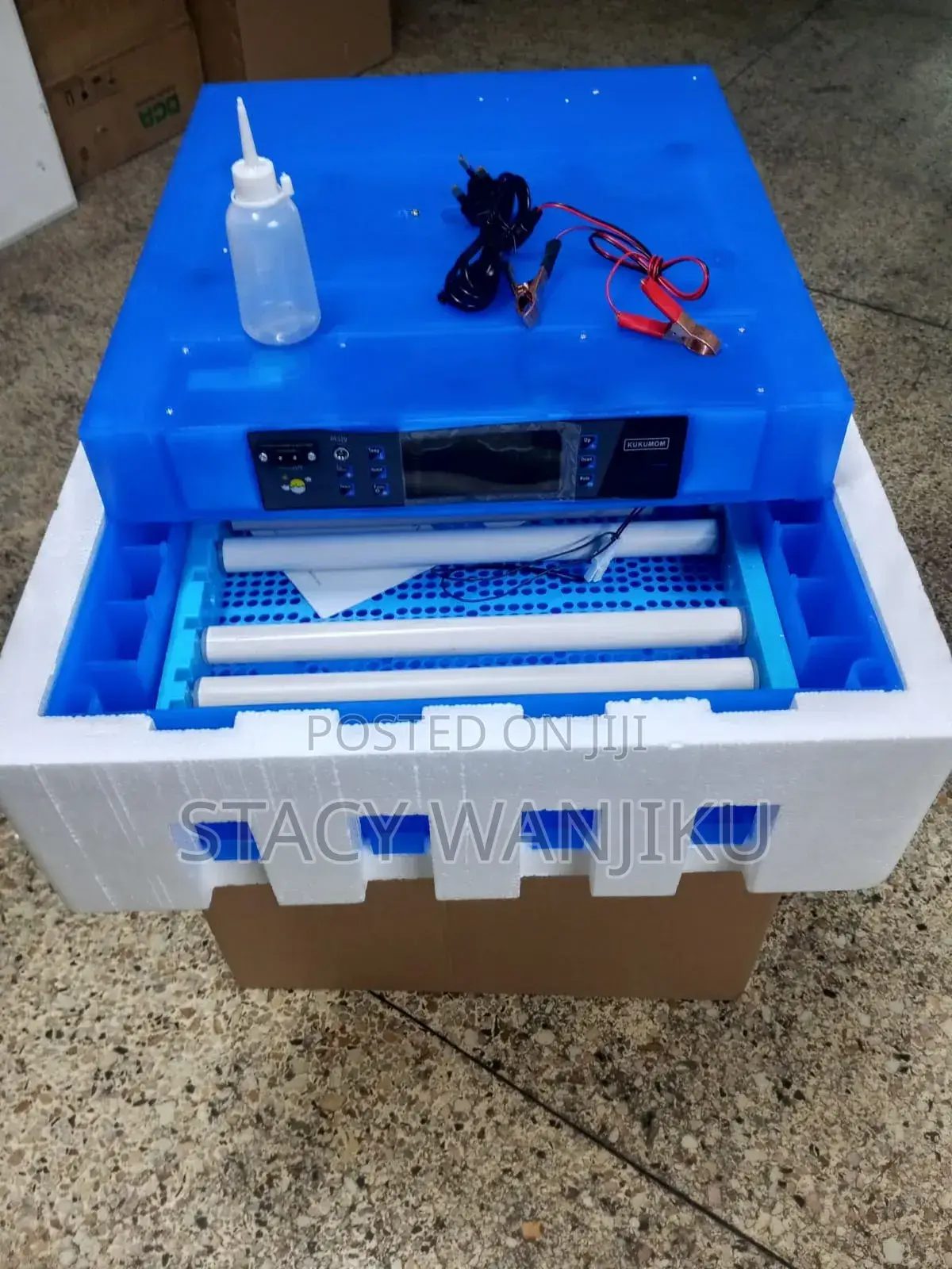64 Eggs Incubator Machine/ 64 Automatic AC DC Eggs Incubator