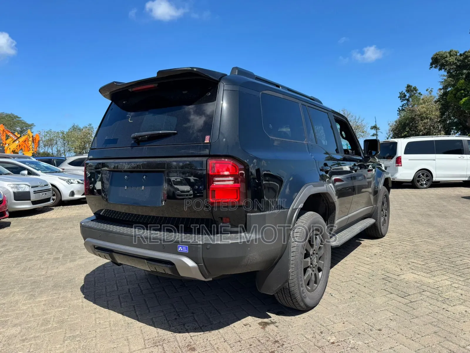 Toyota Land Cruiser Prado 2024 Matt Black