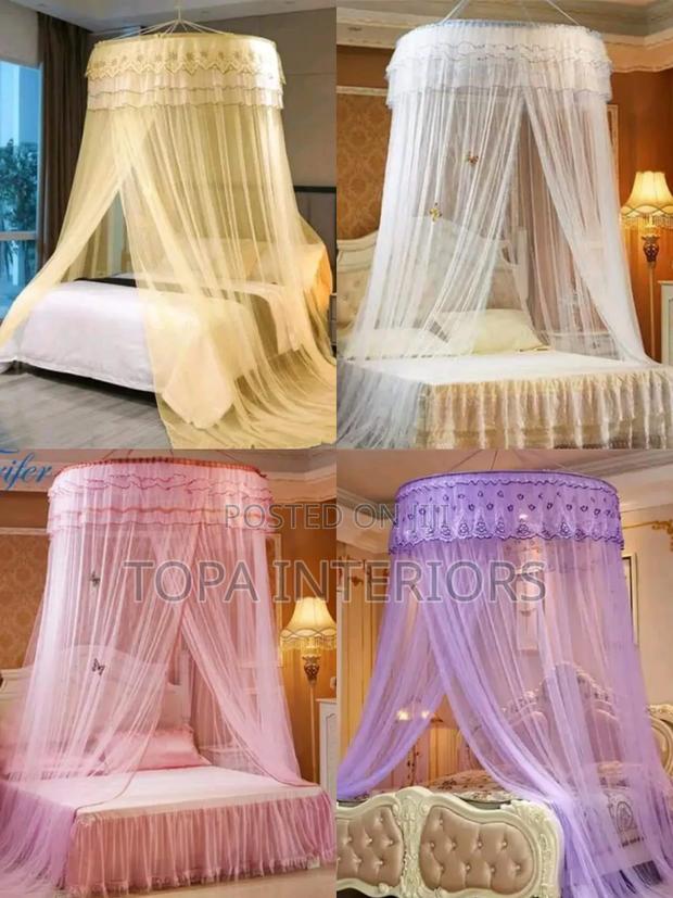 Round and Breathable Mesh Mosquito Nets Canopy Round Nets - main view