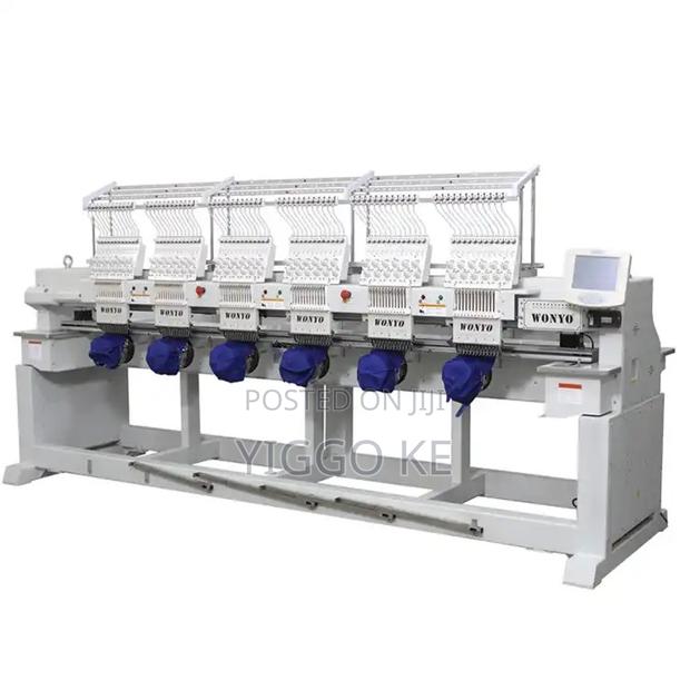 Grab Now! 6 Head 9 Needles Embroidery Machine– High Capacity - thumbnail 2