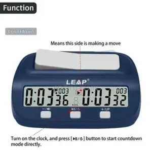Portable Digital Chess Clock – For Home Competition"