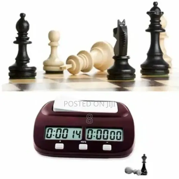 Chess Game Timer With Adjustable Time Settings