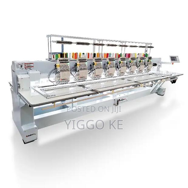 8 Head 9 Needle Embroidery Machine – Grab Best Deal Now - main view