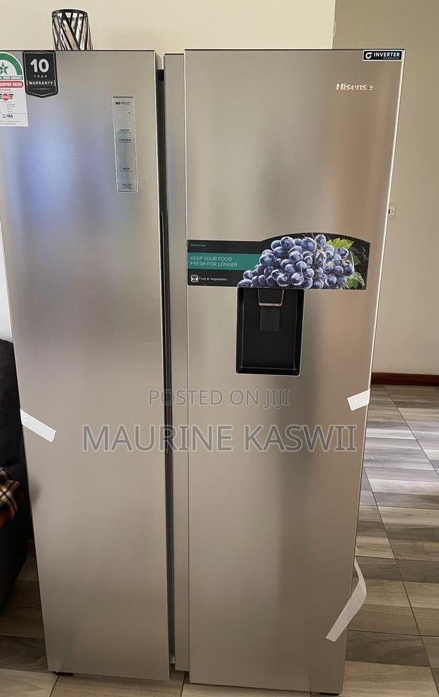 Hisense 518 L Side by Side Fridge With Water Dispenser - thumbnail 2