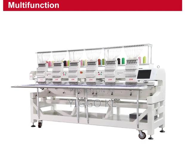 6 Head 9 Needle Embroidery Machine Brand New–Save Big Today! - thumbnail 2
