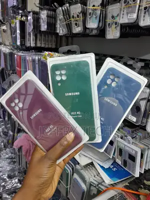 Samsung Galaxy A22 5G Silicone Protective Case Back Cover