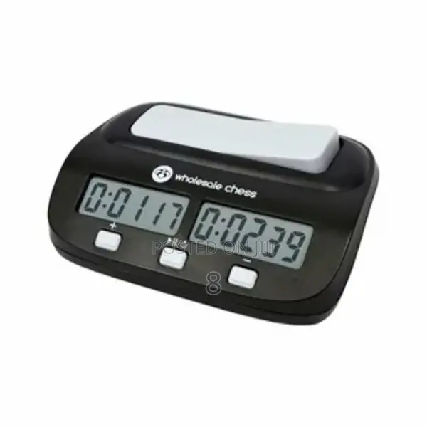 Battery-Powered Digital Timer for Chess Tournaments
