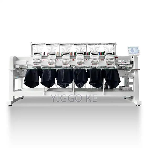 6 Head 9 Needle Embroidery Machine – Brand New & On Discount