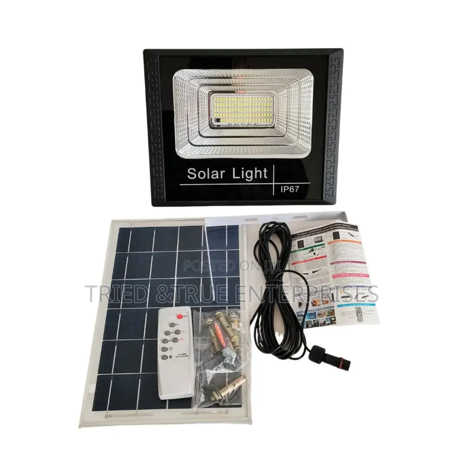 Solar Light 40W Dusk to Down Waterproof Solar Floodlight 8jk