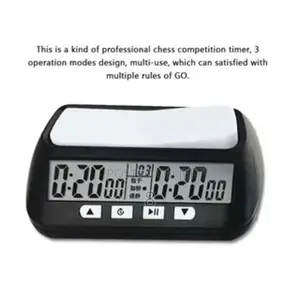 Chess Clock With LED Screen and Intuitive Controls