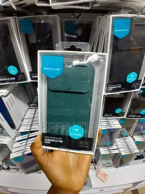 Dark Green Nillkin Camshield Pro Cover iPhone 15 Pro Max 6.7