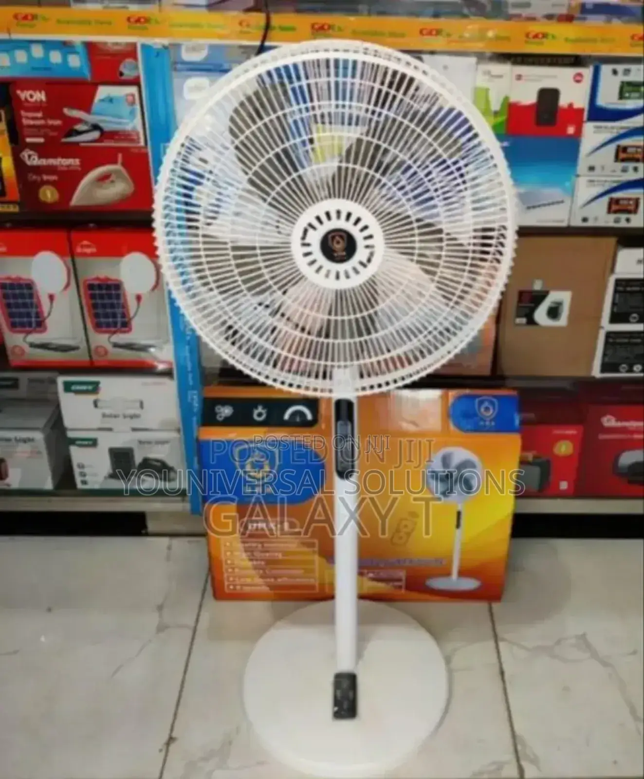 Urk Standing Fan With Remote