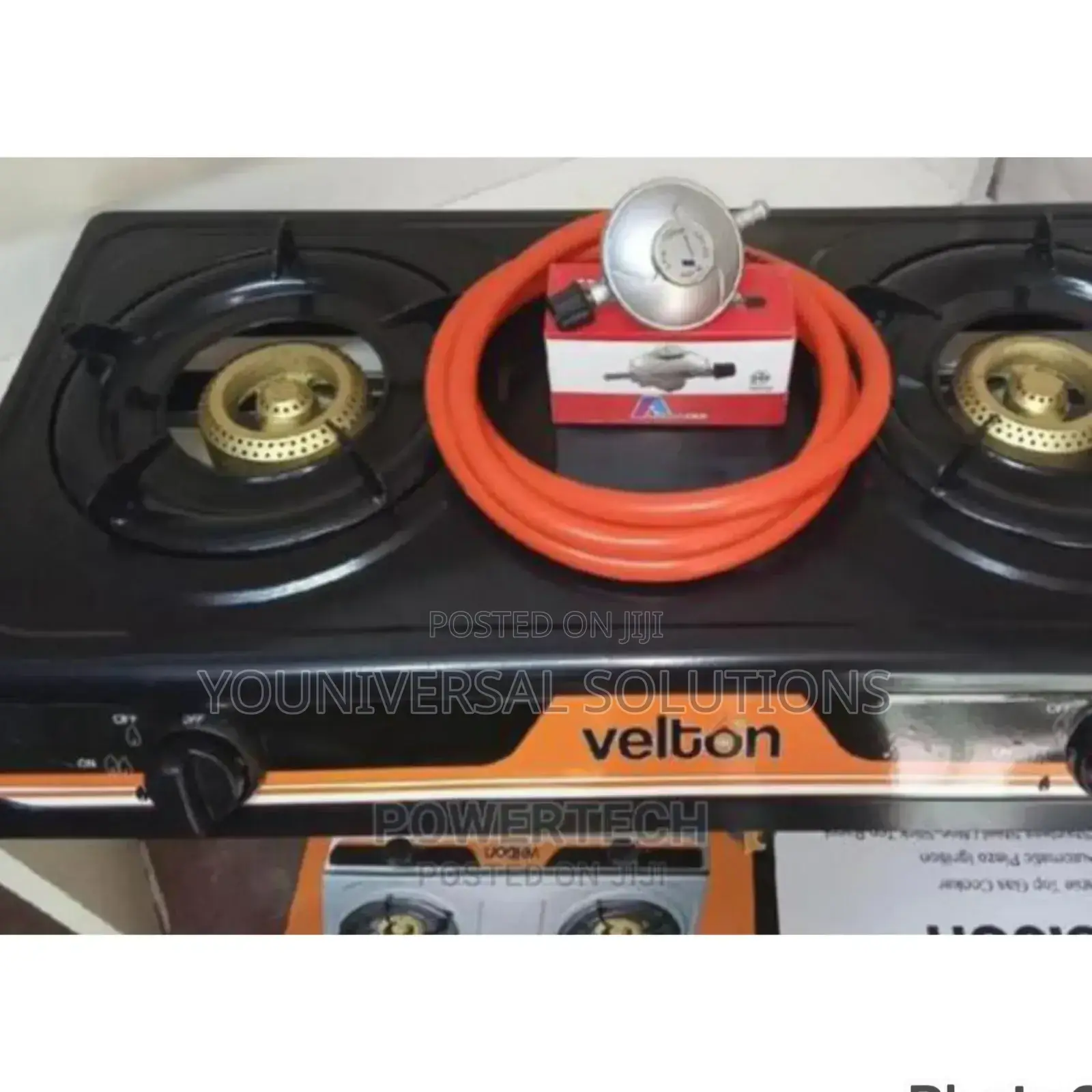 Complete 2 Burner Gas Cooker Table Top