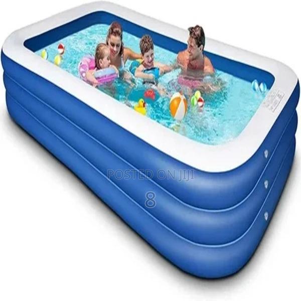 Easy Setup Inflatable Backyard Pool for Summer