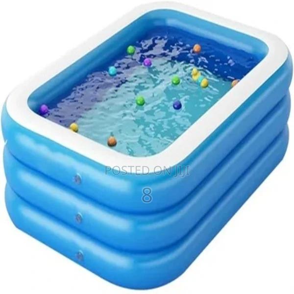 Inflatable Backyard Pool – Relax Cool Off - main view