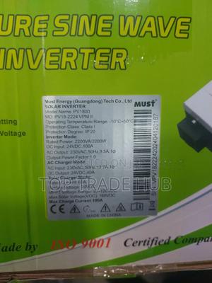 Must Hybrid Solar Inverter 24v 2.2kva/2200w - thumbnail 2