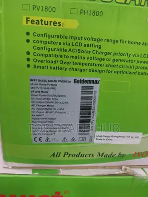Must Low Frequency Solar Hybrid Inverter 48v 5.2kva