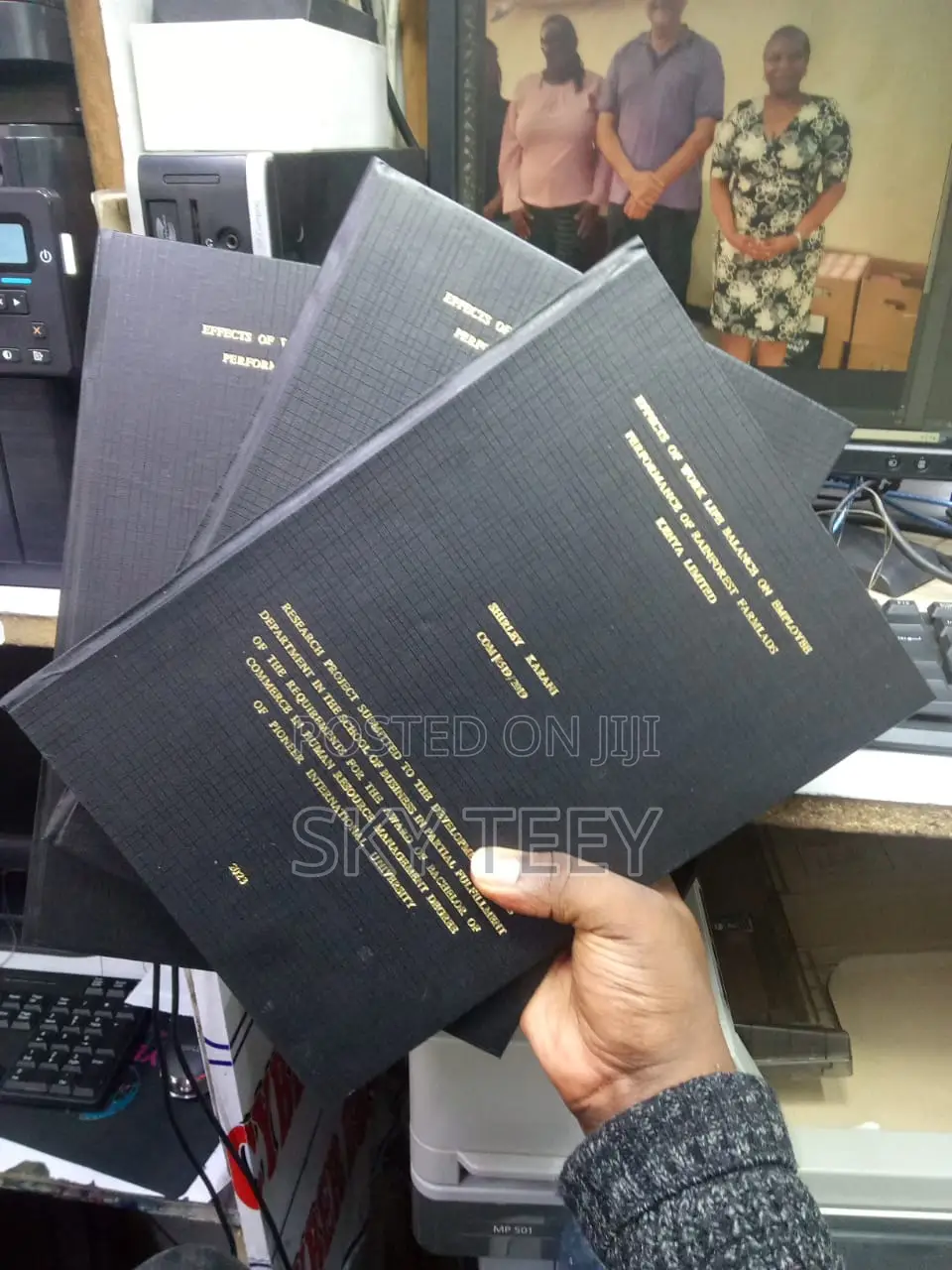 Hard Cover N Project Binding