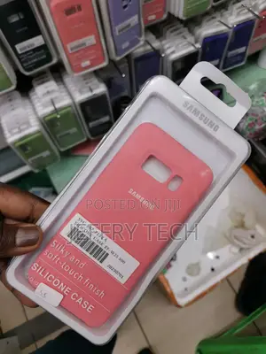 Samsung Galaxy S8 Phone Case ,Soft Silicone Back Case-Pink