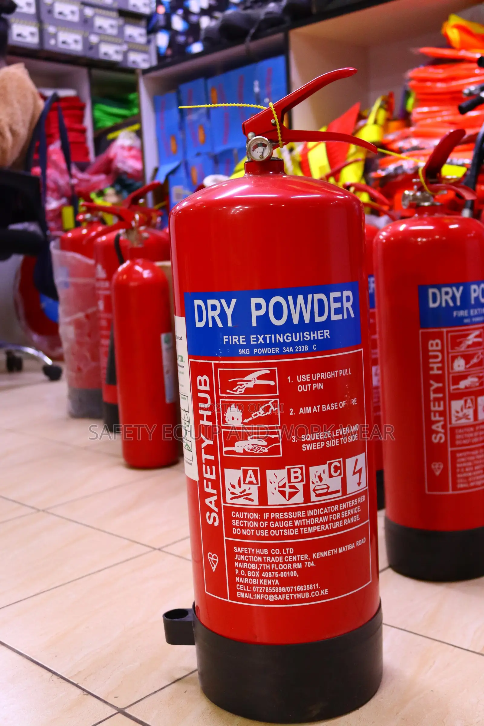 Dry Powder-iso EN 3-8:2021 Certified