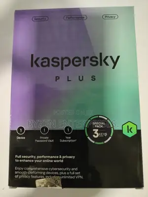 Kaspersky Plus 1 Device - 1 Year