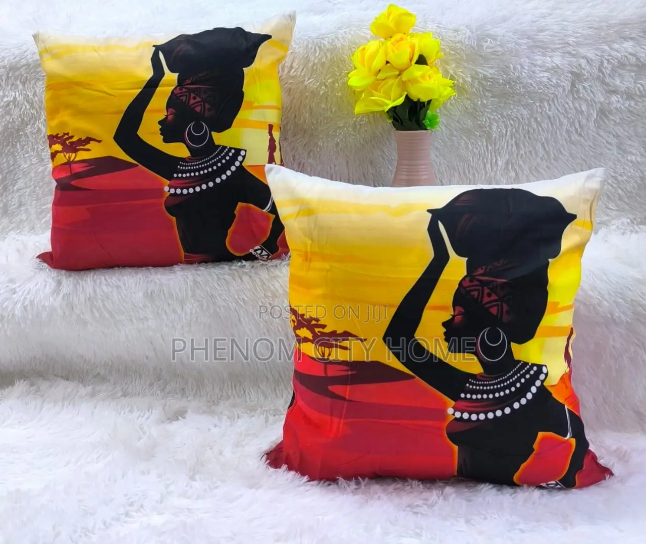 African Themed Throwpillow Covers