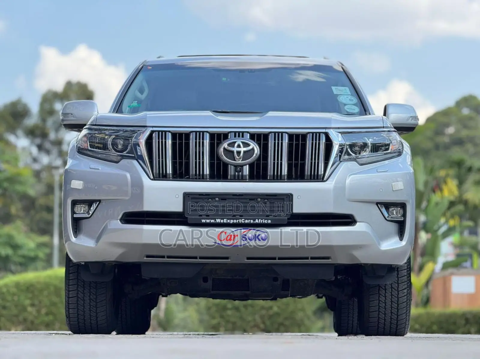 Toyota Land Cruiser Prado 3.0 190hp 2018 Silver