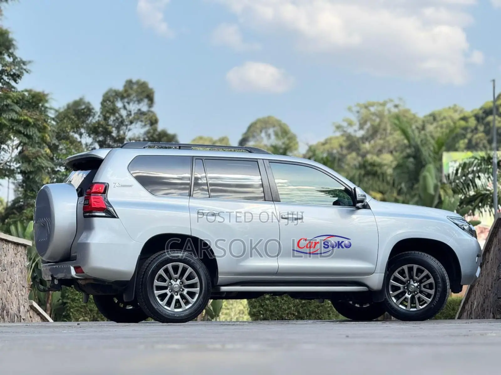 Toyota Land Cruiser Prado 3.0 190hp 2018 Silver