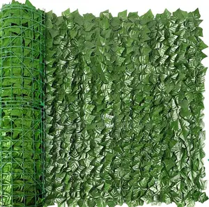 Elegant Green Artificial Privacy Balcony Fence