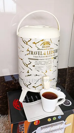 Sundabest 9.5L Marble Stainless Steel Tea Urn