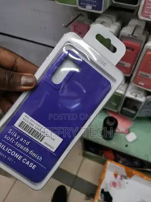 Soft Silicone Soft Touch Case for Samsung Galaxy S21+,Purple