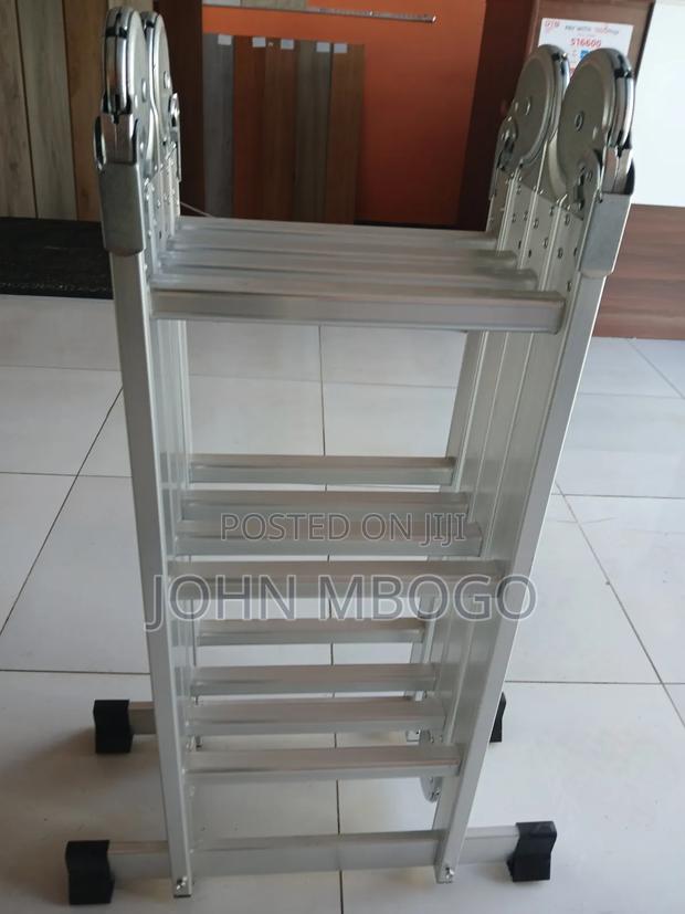 12ft Aluminium Ladder (Multifoldimg ) - main view