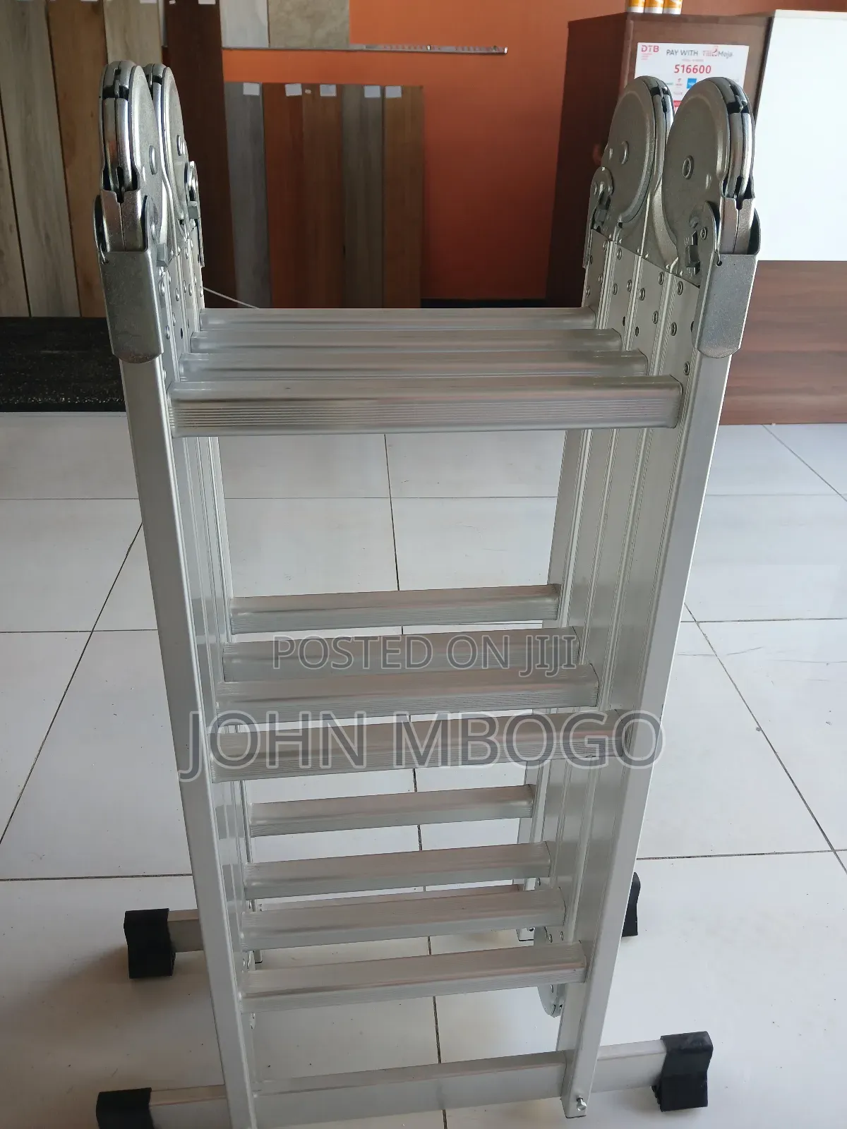 12ft Aluminium Ladder (Multifoldimg )