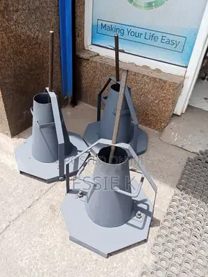 Wet Concrete Slump Cone Testing Apparatus